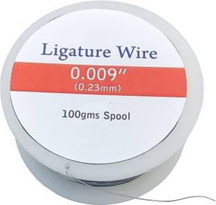 KJCSurgical Dental Orthodontic Ligature Wire 0.009" (0.23 mm) 100gram Spool Surgical Plier