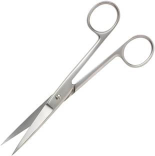 GOLDFINCH Dressig Surgical Scissor Sharp/Blut Straight 6" Utility Forceps