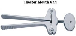 hospiclub Heister Mouth Gag Retractor Set of 2 Self Retaining for Jaw Opening Surgery Self Retaining Retractor