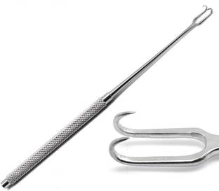REVITI Skin Hook Surgical Retractor 2 prong medical forcep Hand Held Retractor