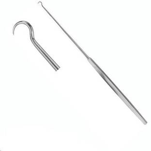 REVITI Skin Hook Retractor medical Forceps 1 Prong Hand Held Retractor
