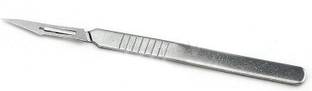 EUZA Surgical Blade or Scalpel Blade no.11 (25 pcs) with scalpel Handle size 3(2 pcs) Surgical Scalpel