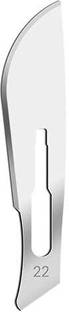 EUZA Surgical Blade or Scalpel Blade no.22(50 pcs) with Scalpel Handle size 4 ( 2pcs) Surgical Scalpel