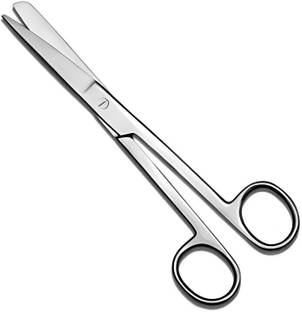 AVIS (LABEL) Dressing Surgical Scissors Straight Stainless Steel Grade 410 - 8 In Strong Cut Scissors