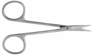 REVITI iris scissor straight surgical instruments 5 inch - 12 cm Strong Cut Scissors