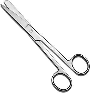 AVIS (LABEL) Dressing Surgical Scissors Straight Stainless Steel Grade 410-6" Strong Cut Scissors