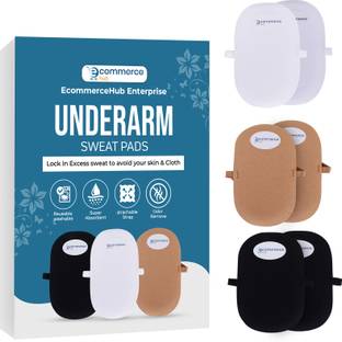 Ecommercehub Reusable Washable Underarms Sweat Pads For Men & Women, Armpit Pads Sweat Pads