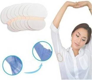 sbaprime Sweat Pads - Disposable Armpit Sweat Pads To Fight Hyperhidrosis And Excessive Sweating For Women And Men - Non Visible Dress Shields/Guard Provides Armpit Protection (10) Sweat Pads