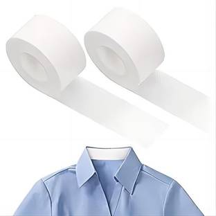 MBVTREADS 2 ROLL Disposable Collar Protector Shirt Neck Liner Invisible Sweat Pads