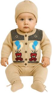 Paryag Baby Boys & Baby Girls Casual Sweater Pyjama