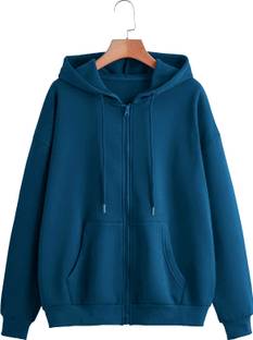 Full Sleeve Solid Men Sweatshirt