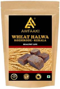 AWFAAKI Kozhikode Wheat Halwa | Special Wheat Halwa | Kerala Halwa 1 Kg Pouch