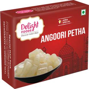 Delight Foods Agra Angoori Original Petha | Indian Mithai, Sweets Box