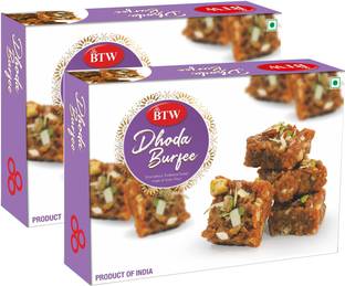 BTW Dodha Special Barfi 400g Festive Gift Box