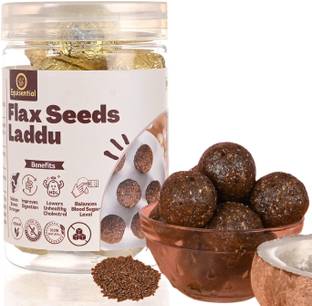 equisential Flax Seeds Laddu | Makes Bones Stronger | Rich Source of Omega - 3 & 6 | Box