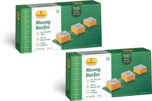 Haldiram's Nagpur Sugar Free Moong Burfee (250 gm) Pack Of 2 Box