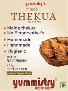 Yummistry Yummistrys Maida Thekua Bihari Traditional Sweet | Handmade Desi Ghee Cookies Pouch