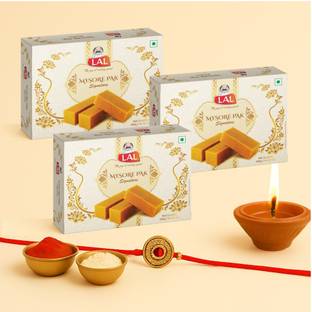 Lal Mysore Pak Premium 400g Pack Of 3 Box
