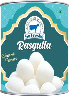 Go Fresho Ready to Eat Rasgulla | Spongy Rasgulla | Soft & Delicious Sweet | Box