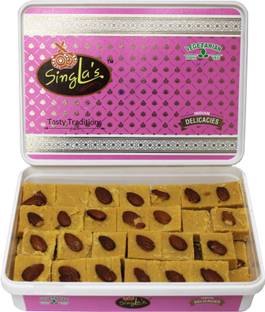 Singla Sweets Patisa Barfi 800g Delicious Burfi Box