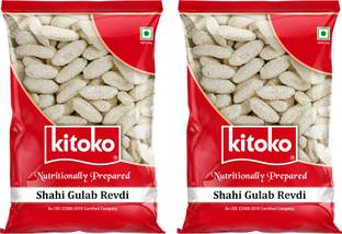 Kitoko Shahi Gulaab Revadi | Crunchy Rewari | Til Candy | Sesame Sweet | Rewadi Pouch Pouch