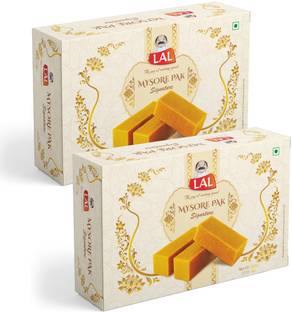 Lal Mysore Pak, Mysoore Pak, Mysoru Pak Box
