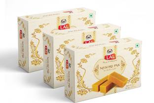 Lal Mysore Pak Premium 400g Pack Of 3 Box