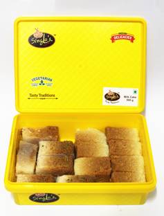 Singla Sweets Milk Cake 500g Delicious Barfi Box