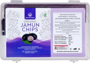 Eeva Extracts Diabetic-Friendly Jamun Chips - Low Glycemic Snack with Natural Flavor" Box