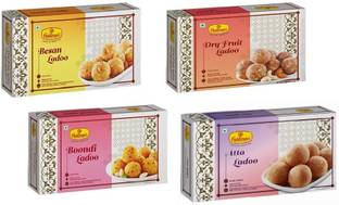 Haldiram's Nagpur Ladoo Combo Pack of 4 (250gm*4) Box