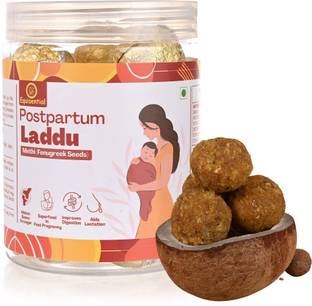 equisential Postpartum Methi (Fenugreek Seeds) Laddu | Ayurveda Based | Aids Lactation | Box