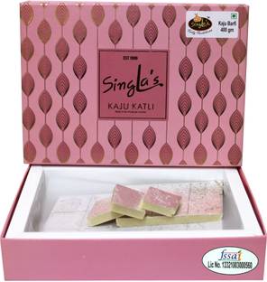 singla's Kaju Katli 400g Box