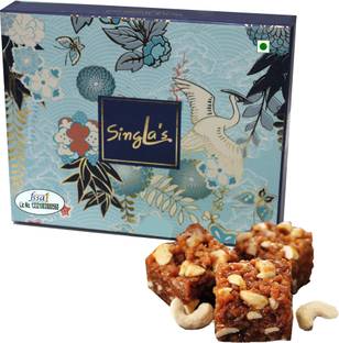 singla's Dodha Barfi 500gm Indian Sweets Mithai Box