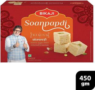 Bikaji Premium Soanpapdi, 450Gm Box
