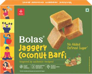 Bolas Jaggery Coconut Barfi Box