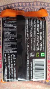 Nutritius Peanut Butter Chikki - Family Pack Box