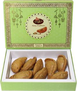 Singla Sweets Maida Gujiya 400g Delicious gujia Box