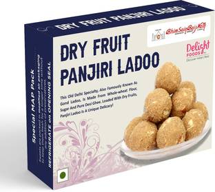 Delight Foods Dry Fruit Panjiri Laddu - Laddoo Box