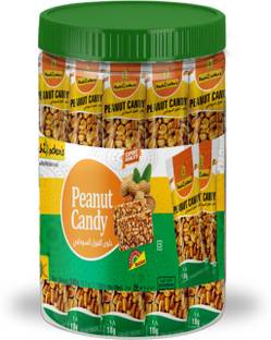 kozhikoden's Peanut Chikki – Crunchy Peanut Bar Made with Jaggery 30 Pieces, Plastic Bottle