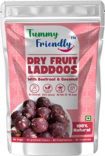 TummyFriendly Foods Dry Fruit Laddus. Healthy Snacks, Energy Bar Replacement for Kids and Adults Pouch