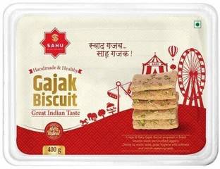 Sahu Gajak Bhandar Khasta Gazak 400g Gud ki Gachak | Til Gajjak | Sesame Sweets Box