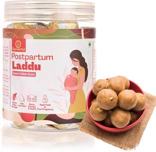 equisential Postpartum Gond (Edible Gum) Laddu|Ayurveda Based|Aids Lactation|100% Homemade| Box