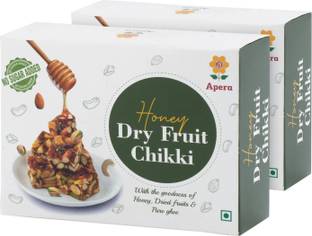 APERA Honey Dry Fruits Chikki (Sugar Free) (Honey, Kaju, Badam, Pista, Khajur, Pure Gee) Box