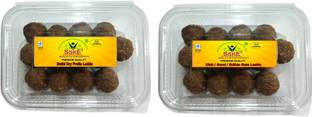SSKE Methi Dry Fruits Laddu 200 g / Dink Laddu (Edible Gum/Gond Ke Laddu) 200 g Box