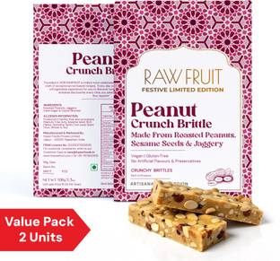 HyperFoods Peanut Crunch Brittle Pack of 2 Box
