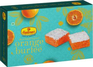 Haldiram's Nagpur Orange Burfee Box