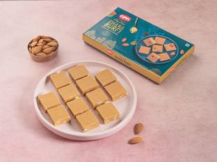 Om Sweets & Snacks Chana Dry Fruit Burfi Box