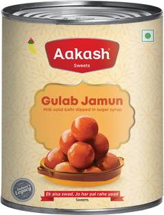 AAKASH Gulab Jamun 1kg Tin