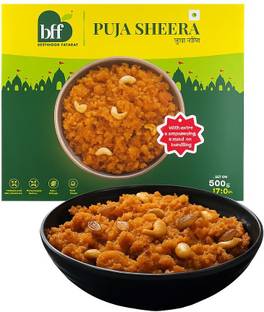 Bff Ready To Eat Puja Sheera 500g -Traditional Indian Sweet | Puja & Festive Special Box