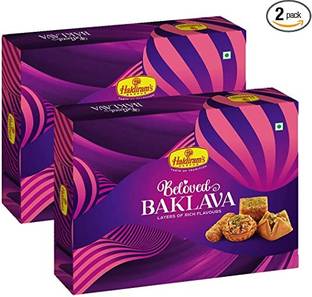 Haldiram's Baklava (600 g) Pack of 2 x 300 g Box